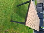 Tuintafel afm. 2 M op 89CM, Tuin en Terras, Tuintafels, Ophalen, Gebruikt, Rechthoekig, Hout