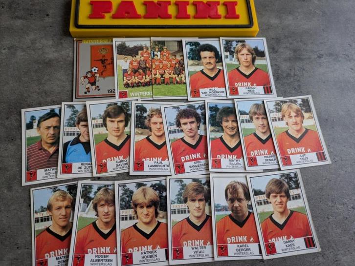 PANINI FOOTBALL 82  WINTERSLAG 19 STICKERS 1982, Hobby en Vrije tijd, Stickers en Plaatjes, Verzenden