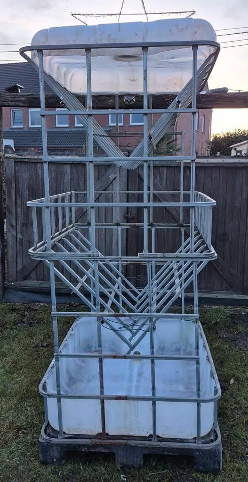 Dubbel rek, voor paarden, alpaca, struisvogel..., Dieren en Toebehoren, Stalling en Weidegang, Opfok, Stalling, Weidegang, Accessoires