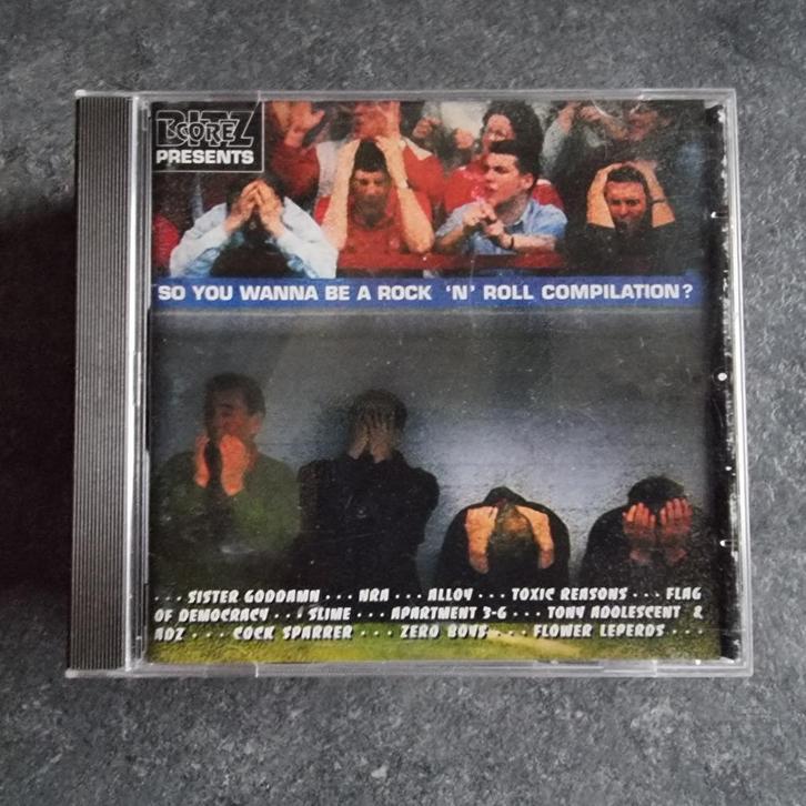 CD Various – So You Wanna Be A Rock 'N' Roll Compilation?, CD & DVD, CD | Compilations, Utilisé, Rock et Metal, Enlèvement ou Envoi