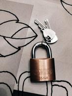 Hangslot nieuw, Enlèvement ou Envoi, Neuf, Cuivre ou Laiton, Clé