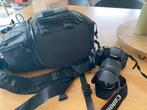 Canon 600d + 18-200 lens + lowepro rugzak, TV, Hi-fi & Vidéo, Comme neuf, Enlèvement ou Envoi