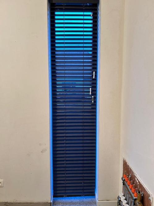 Luxaflex - horizontale houten blinds, Huis en Inrichting, Stoffering | Gordijnen en Lamellen, Zo goed als nieuw, 200 cm of meer