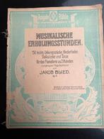Piano partiture Muzikale ontspanning sessies JAKOB BLIED Op9, Enlèvement ou Envoi, Artiste ou Compositeur, Classique, Utilisé