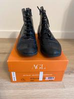 AGL lage zwarte laars met veter en rits maat 41,5, Kleding | Dames, Schoenen, Ophalen, Gedragen, Lage of Enkellaarzen