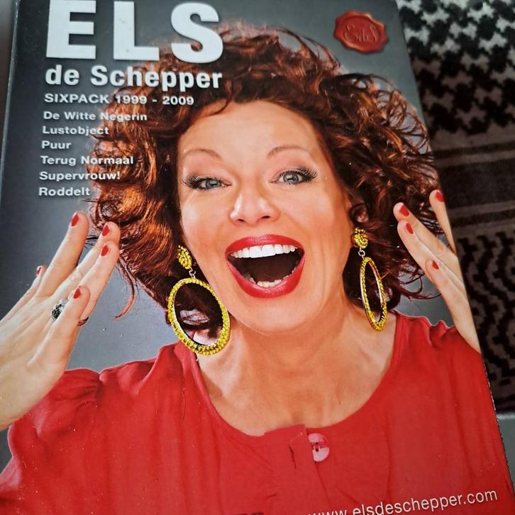 Els de schepper1999-2009 6dvd krasvrij15eu verz inbegrepen, Cd's en Dvd's, Dvd's | Cabaret en Sketches, Zo goed als nieuw, Stand-up of Theatershow