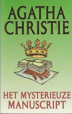 Het mysterieuze manuscript Agatha Christie, Boeken, Detectives, Ophalen of Verzenden, Zo goed als nieuw, Agatha Christie