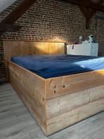 houten bed – zonder matras, Ophalen, Zo goed als nieuw