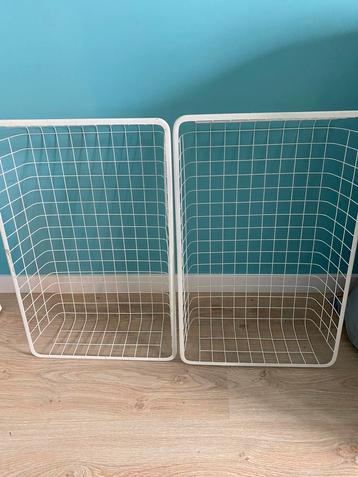 2 ijzeren schuifmandjes ikea  beschikbaar voor biedingen