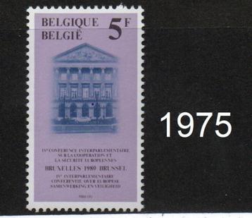 Belgique neuf ** de 1975 à 2102 voir prix beschikbaar voor biedingen