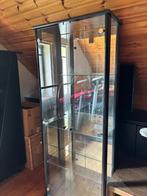Degelijke vitrinekast met verlichting – 180x70x35 cm, Huis en Inrichting, Ophalen, Glas, 50 tot 100 cm, 150 tot 200 cm