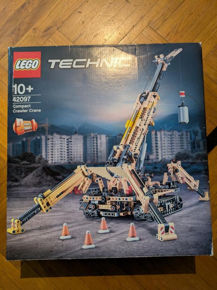 LEGO Technic 42097 – Compact Crawler Crane, Kinderen en Baby's, Speelgoed | Duplo en Lego, Nieuw, Lego, Complete set, Ophalen