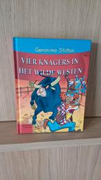Geronimo Stilton - Vier knagers in het wilde westen, Ophalen of Verzenden, Zo goed als nieuw, Geronimo Stilton