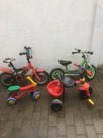 Kinderfiets klein ,groene loop fiets driewielers, Gebruikt, Ophalen
