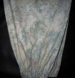 4 katoenen overgordijnen + 2 bekledingen rolluikbak, Ophalen of Verzenden, Zo goed als nieuw