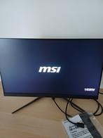 MSI 24" Gaming Monitor - 165Hz + DP & Stroomkabel, Enlèvement, Comme neuf, DisplayPort, Gaming