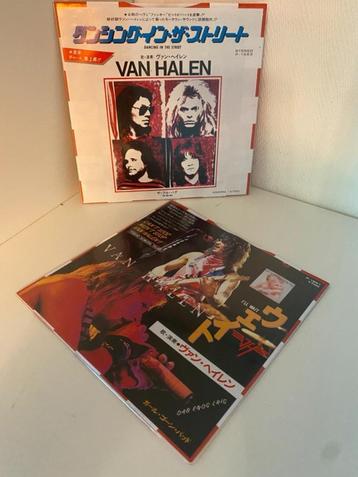 Van Halen - Japanese singles 9 & 11 beschikbaar voor biedingen