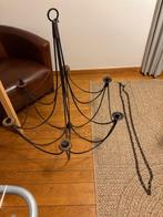 kroonluchter voor kaarsen (geen lampen), Huis en Inrichting, Ophalen, Gebruikt, Zwart, Kandelaar