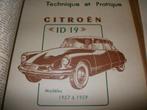 revue technique citroen ID19 de 1957-1959, Citroën, Utilisé, Enlèvement ou Envoi, RTA