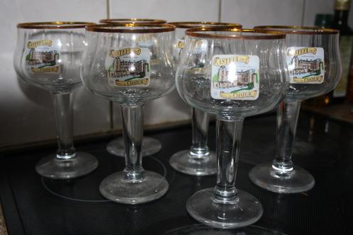 verzameling bierglazen, Collections, Verres & Petits Verres, Neuf, Verre à bière, Enlèvement