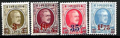 België 1927 Houyoux met opdruk  OBP 245/8**, Postzegels en Munten, Postzegels | Europa | België, Postfris, Orginele gom, Koninklijk huis
