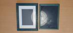 2 groene fotokaders - in prima staat, Minder dan 50 cm, Ophalen of Verzenden, Zo goed als nieuw, Minder dan 50 cm
