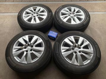 ORIGINELE PEUGEOT 3008 DS5 DS6 DS7 VELGEN + BANDEN 215 65 17, Autos : Divers, Enlèvement ou Envoi, Utilisé