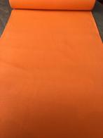 Vintage stof, Nieuw, Oranje, Ophalen of Verzenden, 30 tot 120 cm