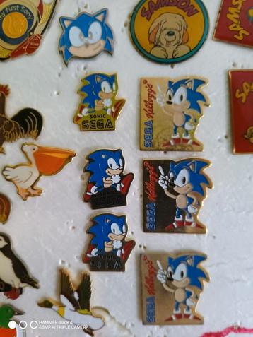 Pins sonic  divers  beschikbaar voor biedingen