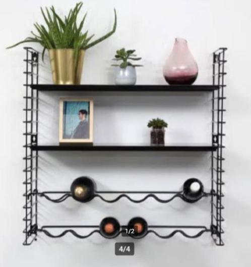 tomado wijnrek tijdloos design, Huis en Inrichting, Woonaccessoires | Wijnrekken, Zo goed als nieuw, 50 tot 75 cm, Metaal, 5 tot 15 flessen