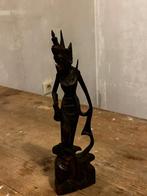 indisch beeldje hout, Antiek en Kunst, Ophalen of Verzenden