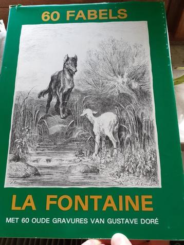 Boek: 60 fabels van Jean de la Fontaine beschikbaar voor biedingen