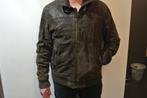 Lederen jas Mays & Rose, Kleding | Heren, Ophalen of Verzenden, Zo goed als nieuw, Maat 48/50 (M), Bruin