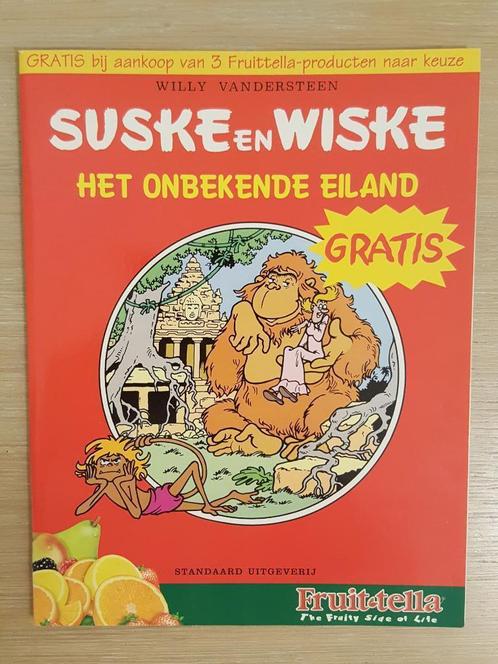 Frans leren met Suske en Wiske: Het onbekende eiland/L'île i, Boeken, Stripverhalen, Zo goed als nieuw, Eén stripboek, Ophalen of Verzenden