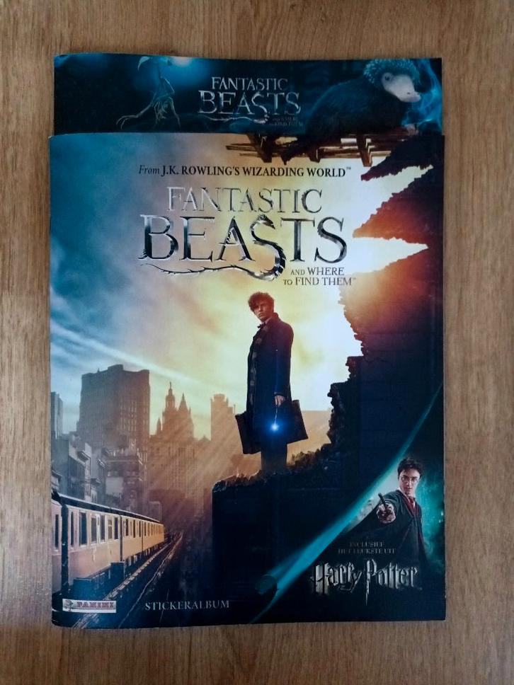 Fantastic Beasts & Harry Potter - Panini Album (nieuw), Collections, Cinéma & Télévision, Neuf, Film, Envoi