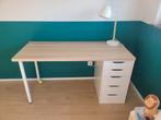 Bureau + alex kast ikea, Huis en Inrichting, Bureaus, Ophalen, Zo goed als nieuw, Bureau