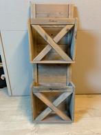 houten krantenhouder voor muurbevestiging, Enlèvement, Comme neuf
