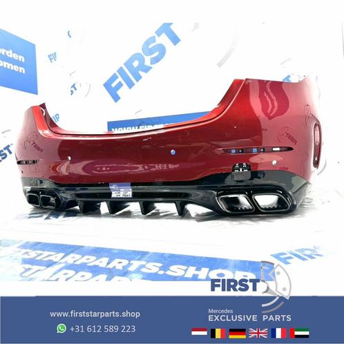 W206 C63 AMG BUMPER + DIFFUSER A2068850703 C63s ACHTERBUMPER, Auto-onderdelen, Carrosserie, Bumper, Mercedes-Benz, Achter, Gebruikt