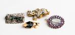 Lot de 4 jolies broches, Collections, Broches, Pins & Badges, Enlèvement ou Envoi, Comme neuf