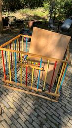 Vintage retro babypark box, Kinderen en Baby's, Babyparken, Ophalen, Gebruikt