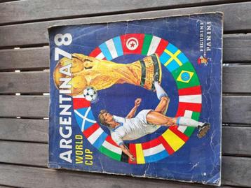 WK ARGENTINA 78 PANINI VOLLEDIG BOEK beschikbaar voor biedingen