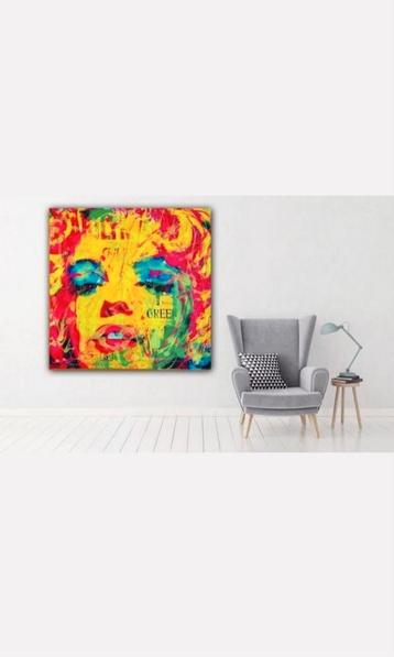 Moderne kunst beschikbaar voor biedingen