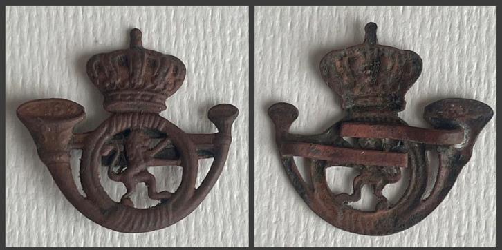 Cor de poste, couronne royale, lion rampant, 1880-1930, Antiquités & Art, Antiquités | Autres Antiquités, Enlèvement ou Envoi