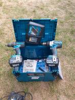 Makita setje, Doe-het-zelf en Bouw, Gereedschap | Boormachines, Ophalen, Zo goed als nieuw