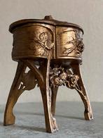 Boîte à bijoux juwelendoos juwelenkistje brocante oud, Ophalen of Verzenden