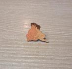 PIN - MAN & VROUW - NAAKT - LIEFDE - SEKS, Verzenden, Gebruikt, Figuurtje, Speldje of Pin