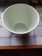 Antieken keramische bloempot handgemaakt Boch Belgie, Antiek en Kunst, Antiek | Keramiek en Aardewerk, Ophalen