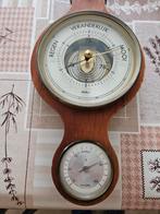 Vintage barometer/hygrometer, TV, Hi-fi & Vidéo, Stations météorologiques & Baromètres, Comme neuf, Baromètre, Enlèvement ou Envoi