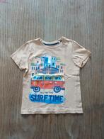 Zalmroze C&A t-shirt met surfprint – maat 104, Gebruikt, C&A, Ophalen of Verzenden, Shirt of Longsleeve