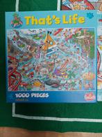 Puzzel That's life 1000 stukjes, Hobby en Vrije tijd, Ophalen, 500 t/m 1500 stukjes, Zo goed als nieuw, Legpuzzel